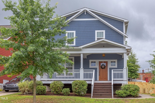 119 W Piedmont Ave, Durham, NC 27707 - view of front of house featuring a porch