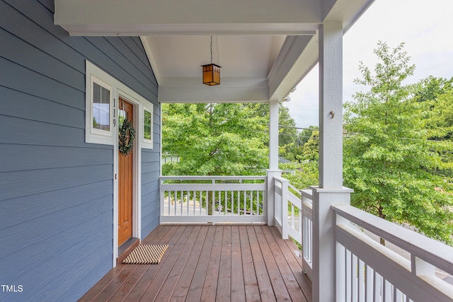 119 W Piedmont Ave, Durham, NC 27707 - view of wooden porch