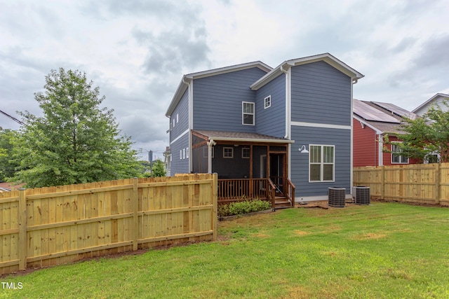 119 W Piedmont Ave, Durham, NC 27707 - back of house featuring a fenced backyard