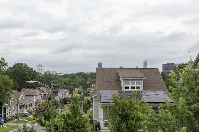 119 W Piedmont Ave, Durham, NC 27707 - view of side of home featuring solar panels