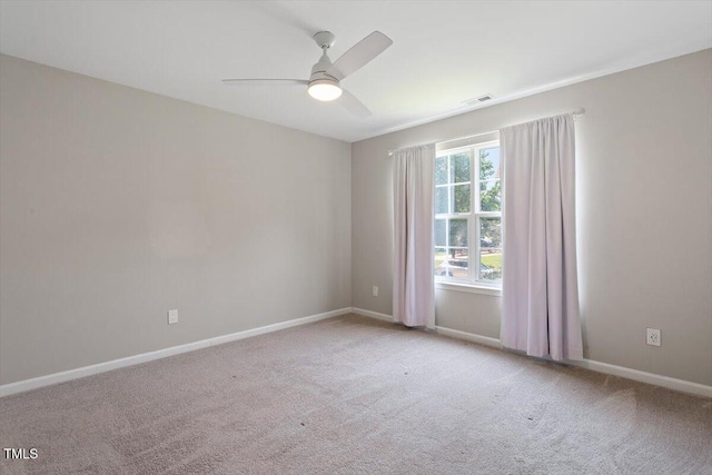 5 Bent Branch Ct, Durham, NC 27704 - carpeted spare room with a ceiling fan and baseboards