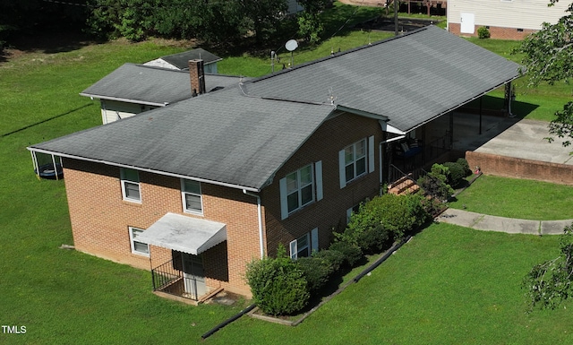 311 Ebon Rd, Durham, NC 27713 - aerial view of property and surrounding area