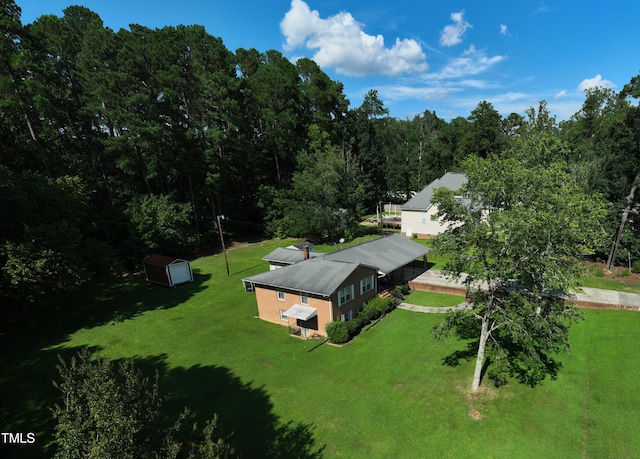 311 Ebon Rd, Durham, NC 27713 - aerial view of property and surrounding area
