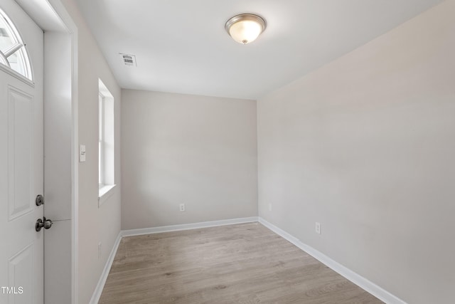 2705 Crest St Unit 3, Durham, NC 27705 - spare room featuring wood finished floors