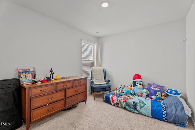 764 Frosty Way, Zebulon, NC 27597 - bedroom featuring light colored carpet
