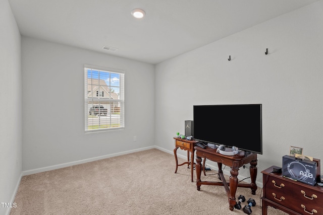 764 Frosty Way, Zebulon, NC 27597 - carpeted office space with baseboards