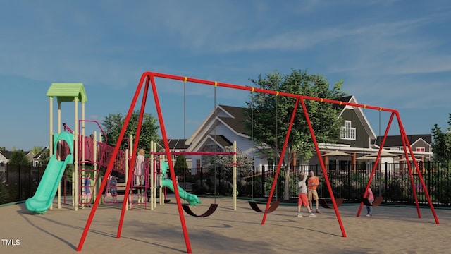 336 Calvander Ln, Apex, NC 27539 - view of communal playground