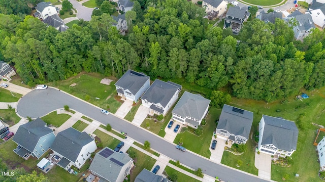 425 Cahors Trl, Holly Springs, NC 27540 - aerial view of property and surrounding area featuring nearby suburban area