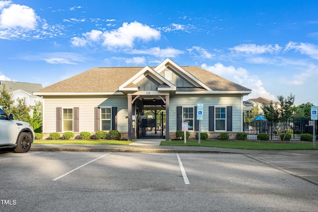 425 Cahors Trl, Holly Springs, NC 27540 - view of property with uncovered parking
