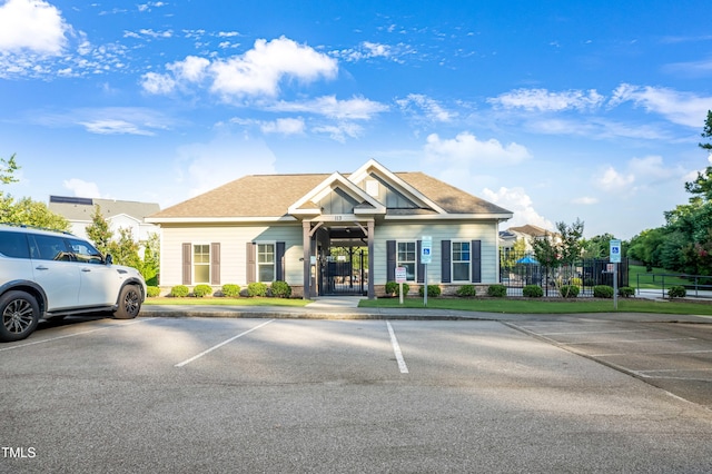 425 Cahors Trl, Holly Springs, NC 27540 - view of building exterior with uncovered parking