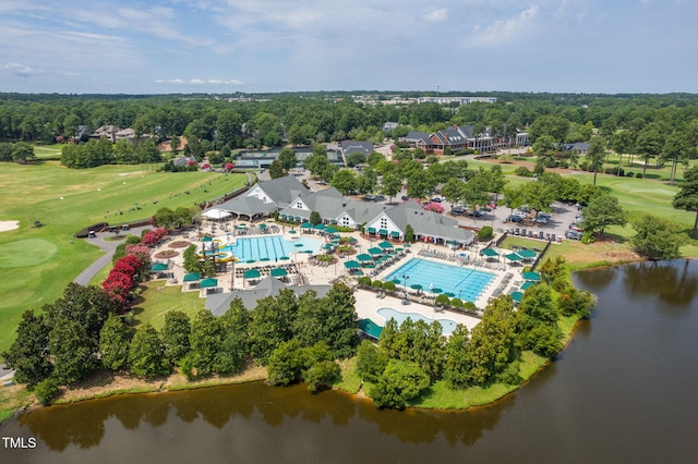 781 Crabtree Crossing Pkwy, Cary, NC 27513 - drone / aerial view of a golf club