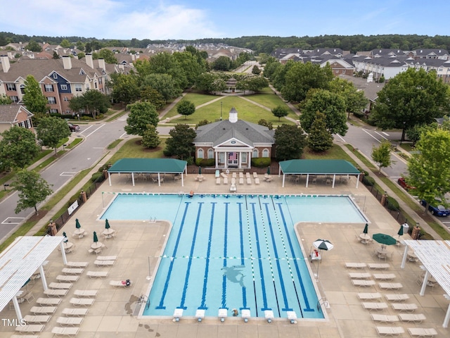 1400 Gathering Park Cir Unit 302, Cary, NC 27519 - view of pool featuring a residential view