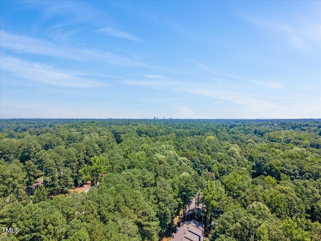 18 Willow Bridge Dr, Durham, NC 27707 - bird's eye view of a heavily wooded area