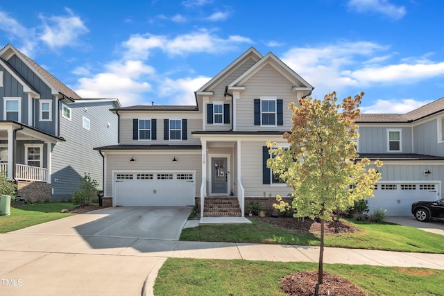 115 Circle City Way, Pittsboro, NC 27312 - view of front of house featuring an attached garage and driveway