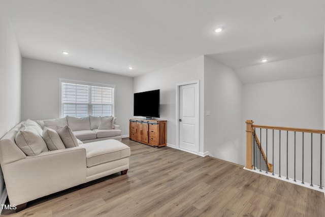 115 Circle City Way, Pittsboro, NC 27312 - living room with light wood-style flooring and recessed lighting