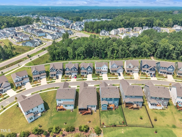 115 Circle City Way, Pittsboro, NC 27312 - aerial view of property and surrounding area featuring nearby suburban area