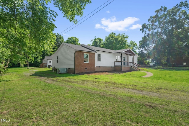 1907 Wilkins St, Burlington, NC 27217 - view of home's exterior featuring crawl space