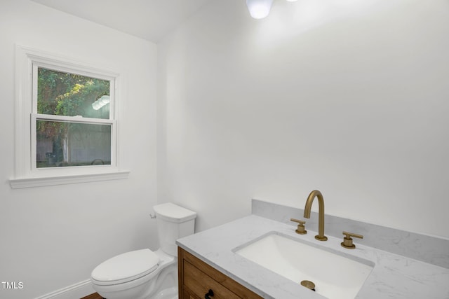 1907 Wilkins St, Burlington, NC 27217 - half bath featuring vanity and toilet