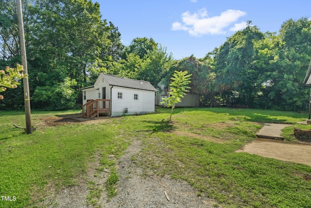 1907 Wilkins St, Burlington, NC 27217 - view of grassy yard