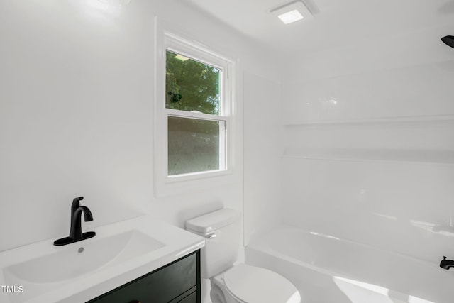 1907 Wilkins St, Burlington, NC 27217 - bathroom with vanity and washtub / shower combination