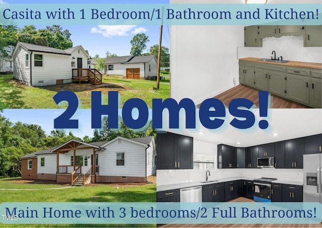 1907 Wilkins St, Burlington, NC 27217 - view of a document with multiple images