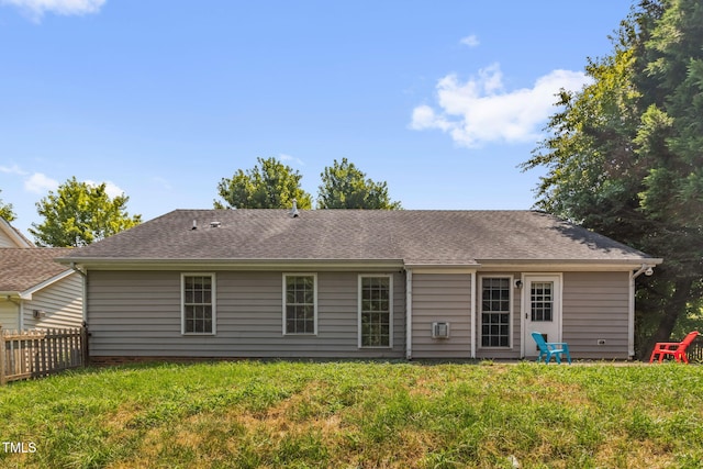 6001 Black Willow Dr, Greensboro, NC 27405 - back of house featuring roof with shingles