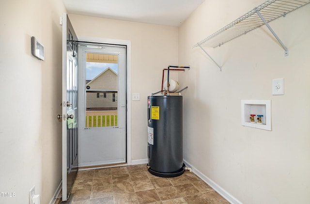 16 Emily Ct, Newton Grove, NC 28366 - utility room with water heater