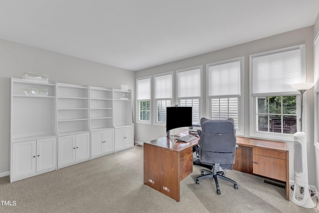 13201 Townfield Dr, Raleigh, NC 27614 - home office with light colored carpet and baseboards
