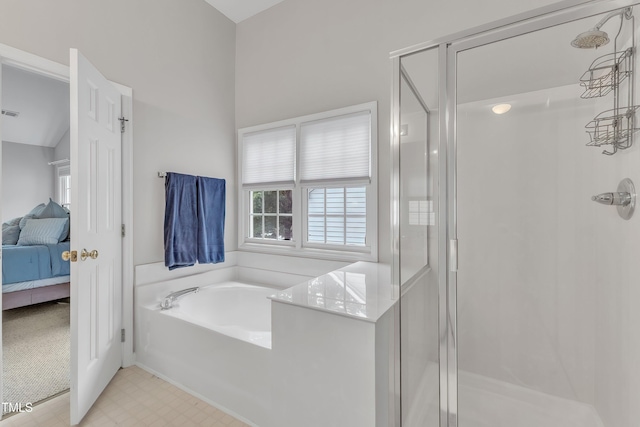 13201 Townfield Dr, Raleigh, NC 27614 - ensuite bathroom featuring a shower stall and a bath
