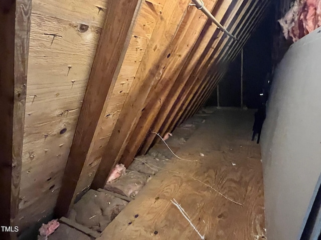 612 Williamsboro St, Oxford, NC 27565 - view of unfinished attic