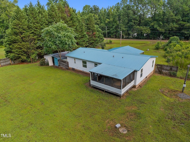 112 Elsie Marie Dr, Youngsville, NC 27596 - aerial view of property and surrounding area