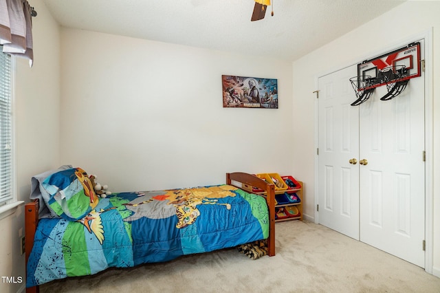 801 Falling Wind Ct, Raleigh, NC 27610 - bedroom featuring carpet flooring and ceiling fan