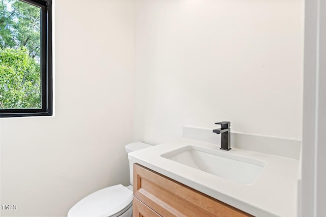 2205 Tampa Ave, Durham, NC 27705 - half bathroom with vanity and toilet