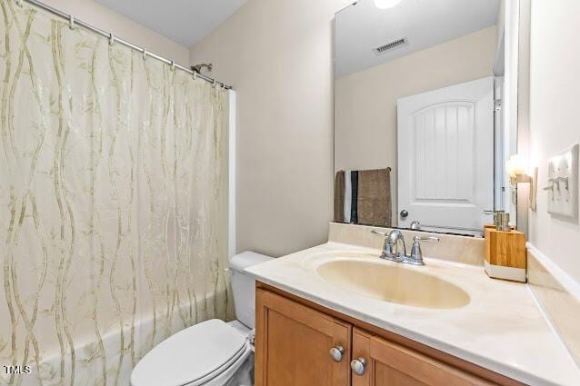 4007 Strendal Dr, Cary, NC 27519 - full bath with vanity and shower / bath combination with curtain