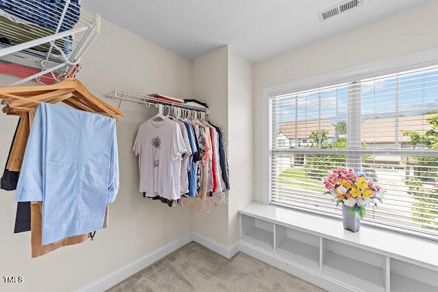 4007 Strendal Dr, Cary, NC 27519 - spacious closet featuring light colored carpet