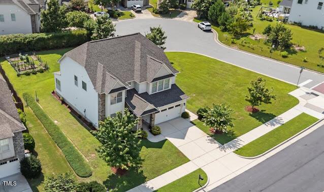 4007 Strendal Dr, Cary, NC 27519 - view from above of property