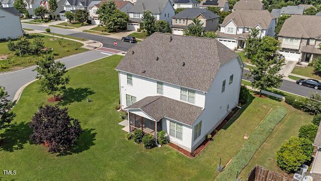 4007 Strendal Dr, Cary, NC 27519 - aerial view of residential area
