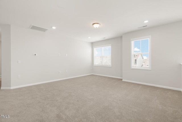 1409 Jasmine View Way, Knightdale, NC 27545 - carpeted spare room with recessed lighting
