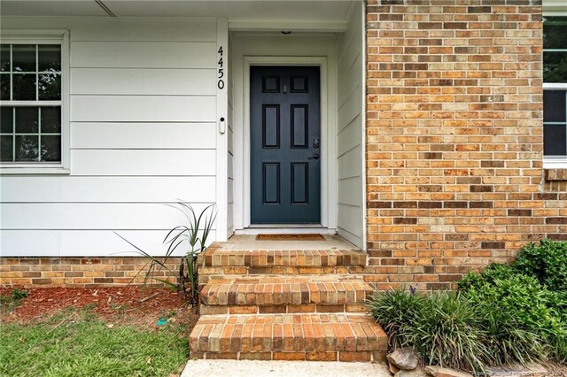 4450 Chesterbrook Dr, Fayetteville, NC 28314 - entrance to property featuring brick siding