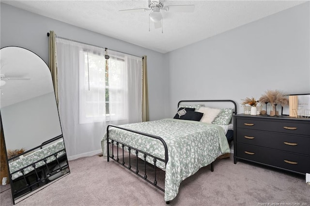 4450 Chesterbrook Dr, Fayetteville, NC 28314 - bedroom featuring light colored carpet and ceiling fan