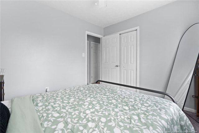 4450 Chesterbrook Dr, Fayetteville, NC 28314 - carpeted bedroom with a closet