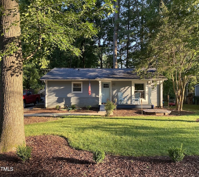 232 Fairview Rd, Cary, NC 27511 - single story home with a front yard