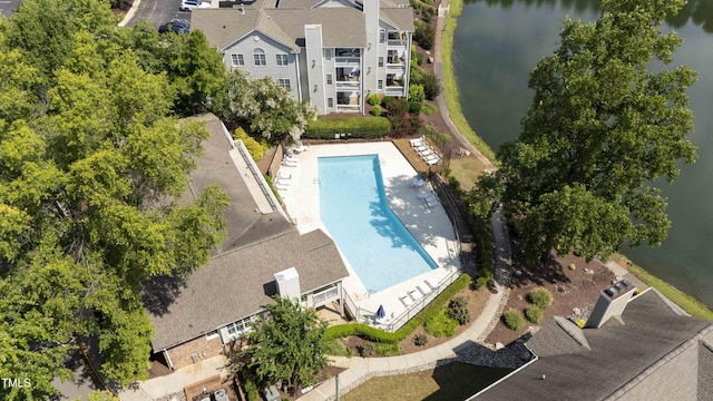 720 Springfork Dr, Cary, NC 27513 - aerial view of a nearby body of water