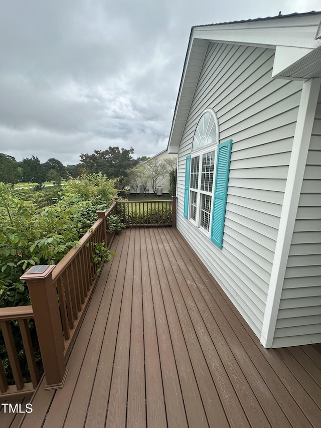 216 Parrish Farm Ln, Benson, NC 27504 - view of wooden terrace