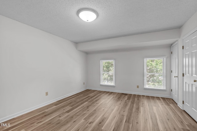 82 Forest Oaks Dr, Durham, NC 27705 - unfurnished bedroom with light wood-type flooring and a textured ceiling