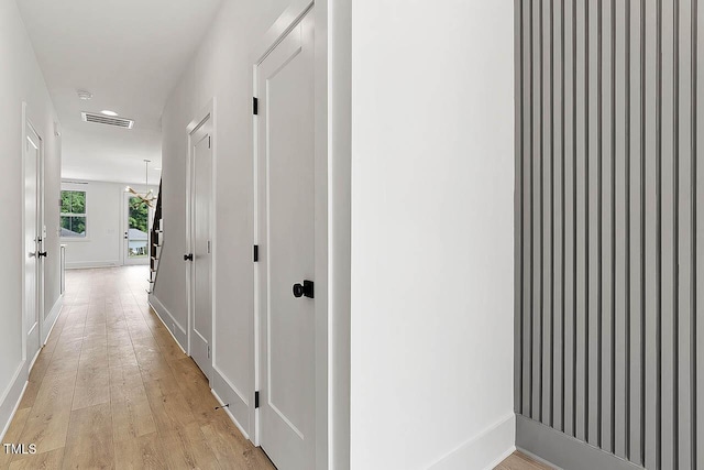 136 E End Ave, Durham, NC 27703 - corridor with light wood-type flooring and recessed lighting