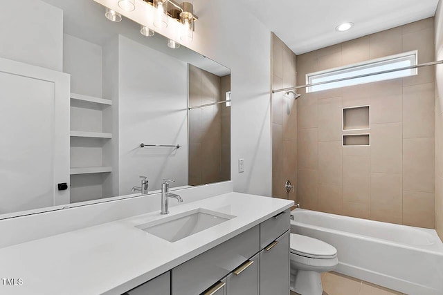136 E End Ave, Durham, NC 27703 - full bath with vanity and shower / tub combination