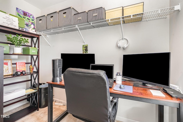 155 Writing Rock Pl, Apex, NC 27539 - home office with baseboards