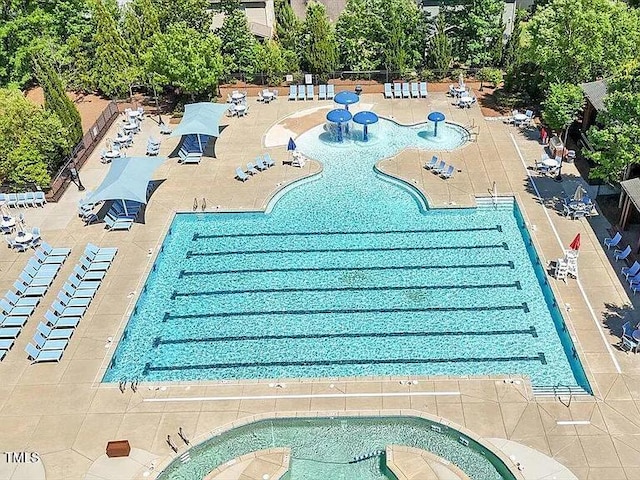 155 Writing Rock Pl, Apex, NC 27539 - view of swimming pool