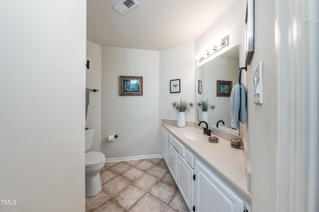 506 Cottage Ln, Durham, NC 27713 - bathroom with vanity and tile patterned floors